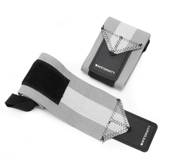 Бинты кистевые - страпы для запястья LUXIAOJUN W80 Wrist Wraps - LU12B1B-GREY