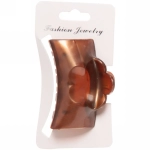 Заколка-краб для волос на блистере «Gold Collection - Vera», микс 3 цвета, 6см