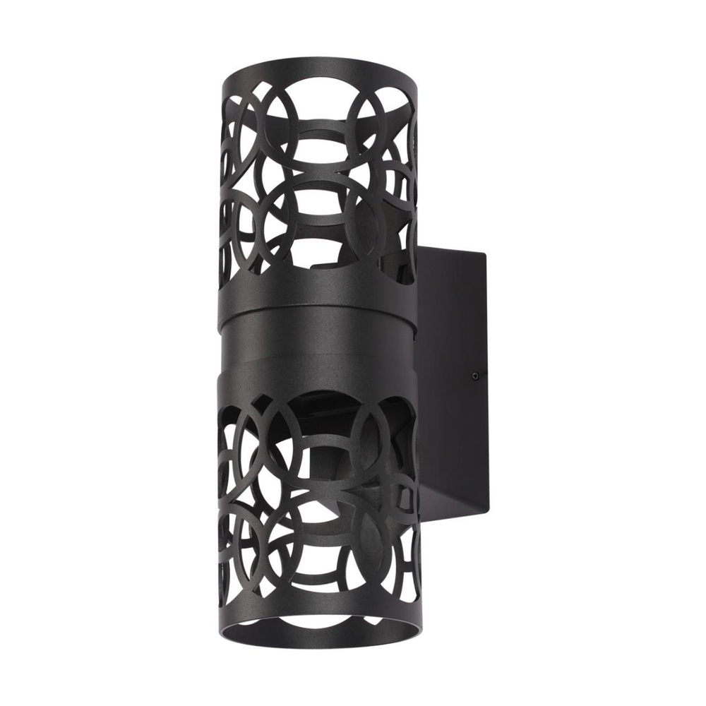 Уличный настенный светодиодный светильник Novotech 359537 STREET NT25 000 черный IP65 LED 2*5W 3000К 100-240V NETZ