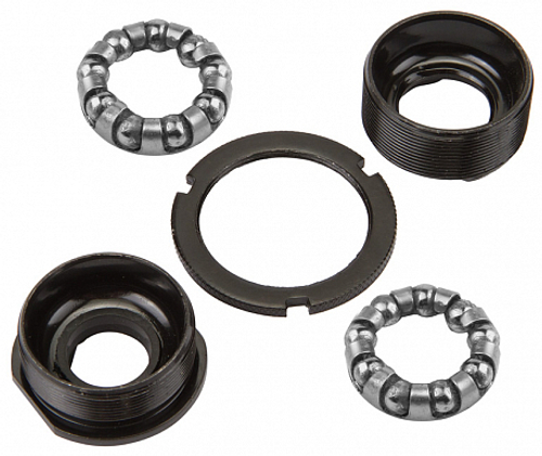 Детали каретки FP-B602W FEIMIN 1.37"x24tpi, комплект из 5 элементов, чёрные