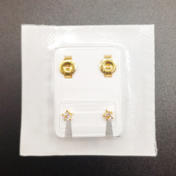 Серьги гвоздики для прокола ушей