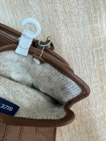 Перчатки. Мужские. Материал верха: Кожа оленя. Подклад: Трикотаж-шерсть. 5 шт в упаковке.