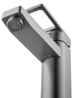 Смеситель для раковины WONZON & WOGHAND FRAME, Темный графит (WW-88139010-BGM)