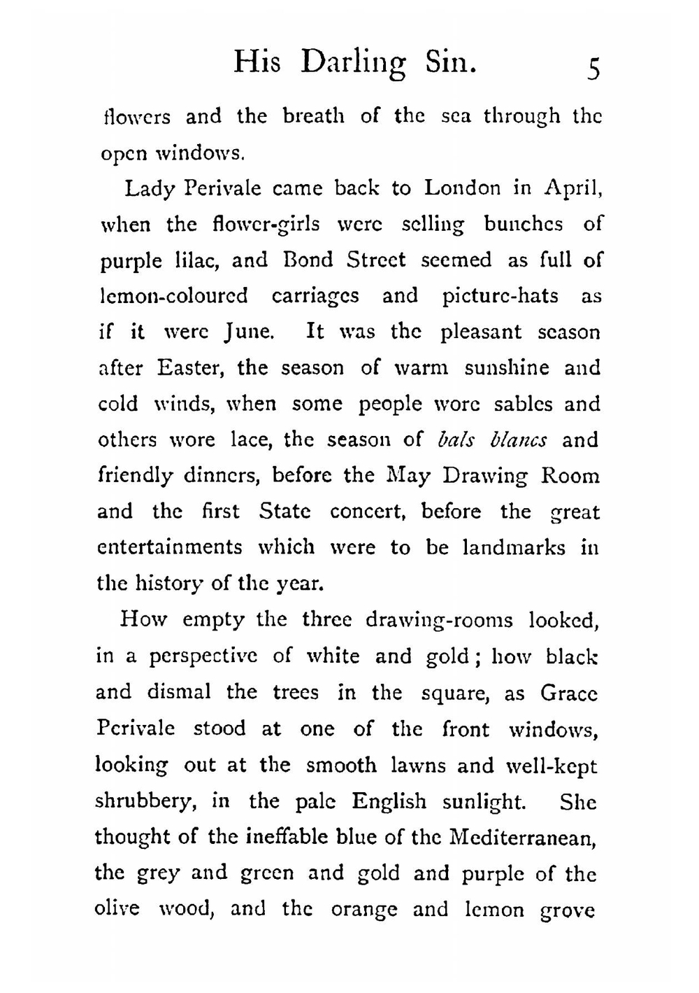 His Darling Sin | M. E. Braddon