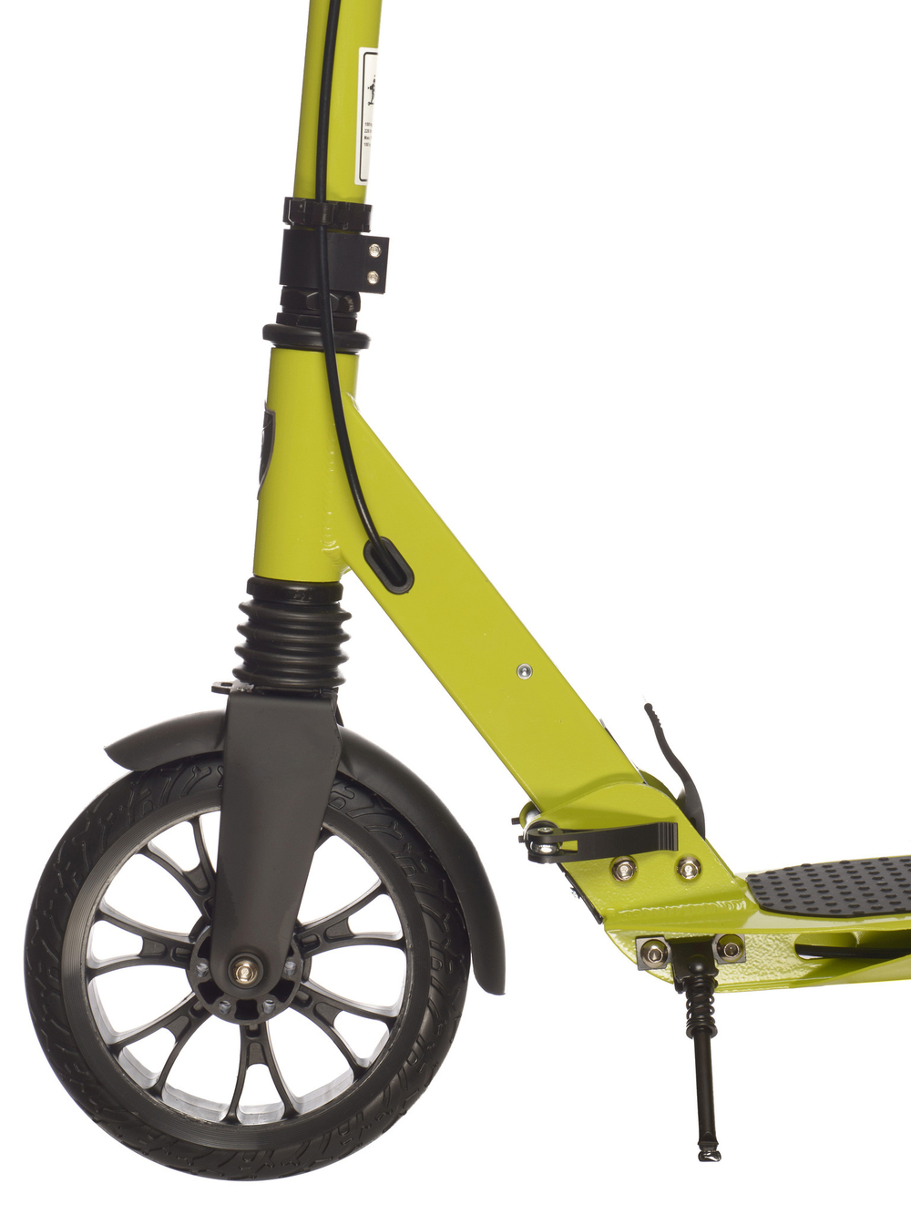 Самокат Urban Scooter Disc Lime Pro, (2024), с дисковым тормозом, складной, городской, двухколесный