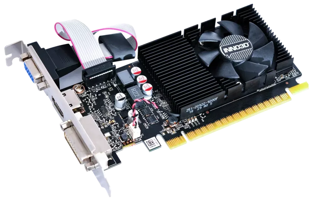 Видеокарта Inno3D GeForce GT730 4GB SDDR3 LP, 4G SDDR3 64bit VGA HDMI DVI N73P-BSDV-M5BX