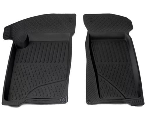 Коврики на пол /2123 Шеви, Travel/ перед. 2 шт (REZKON)