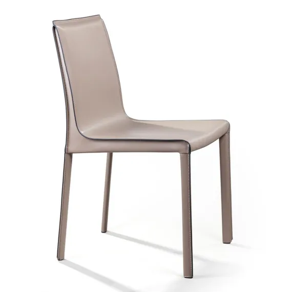 Стул Barrie, кожа капучино