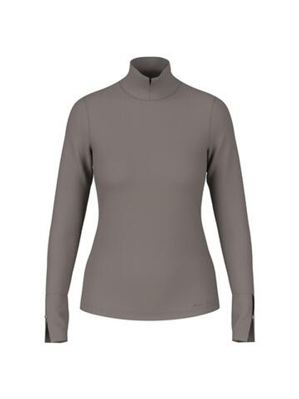 Marc Cain Водолазка из хлопка с декоративными разрезами