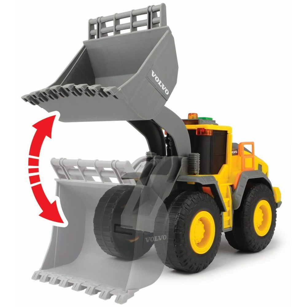 Dickie Construction - бульдозер Volvo со звуком и светом 3723003
