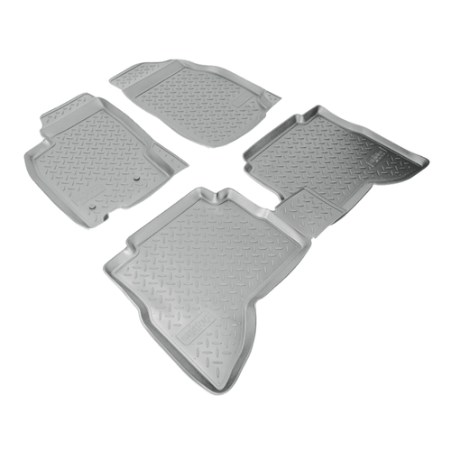 Ковры в салон Norplast/Unidec для Mitsubishi Pajero Sport (1998-2008), Серый, арт.NPL-Po-59-46-G
