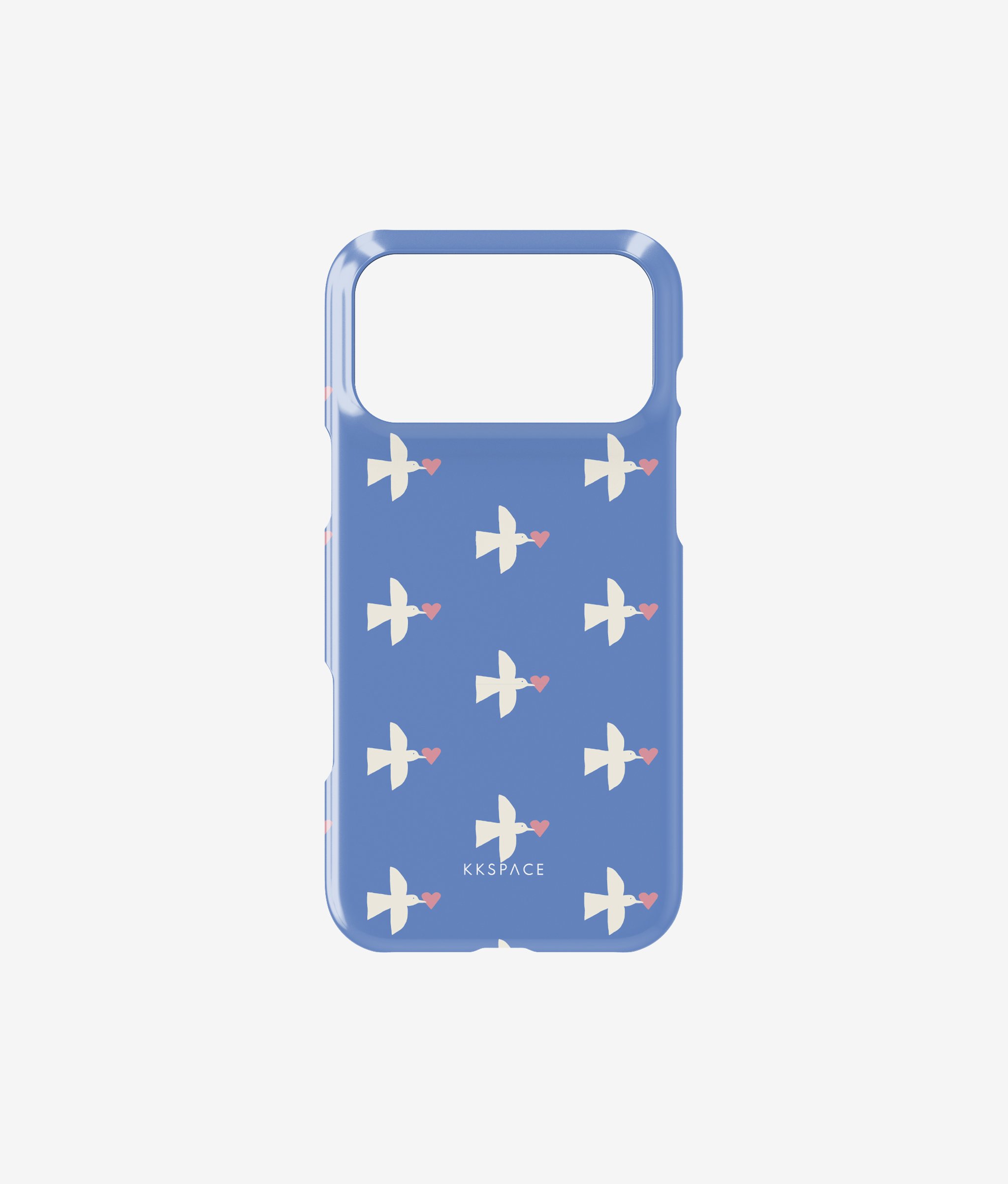 Чехол LOVE CARRIER (голубой) для iPhone