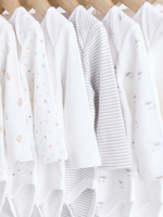 Боди с длинным рукавом для малышей Next K79-893, 7 шт., Белый