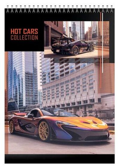 Блокнот А6 40л клетка "Суперкары" (Schoolformat)