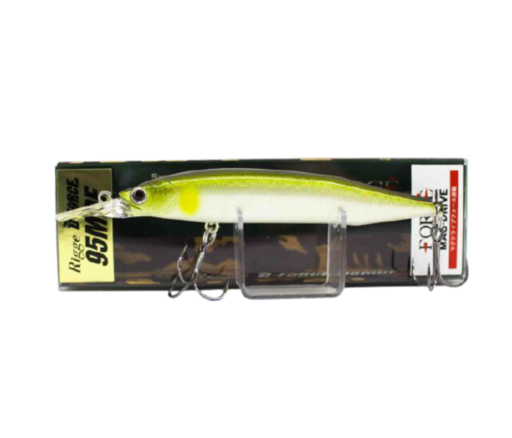 Воблер ZipBaits Rigge D-Force 95MDF 191 Pearl Mist Ayu