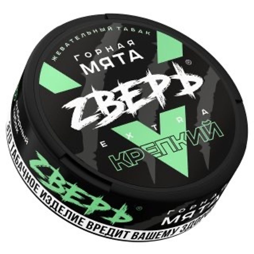 Жевательный табак Zverь - Горная мята