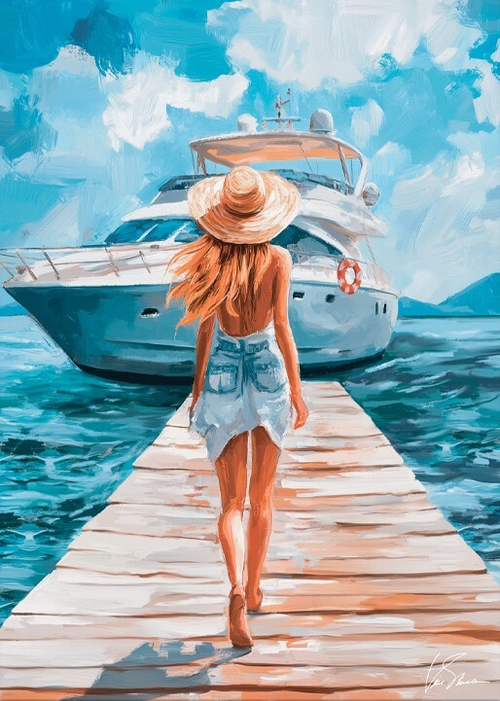 Картина на холсте Follow Me