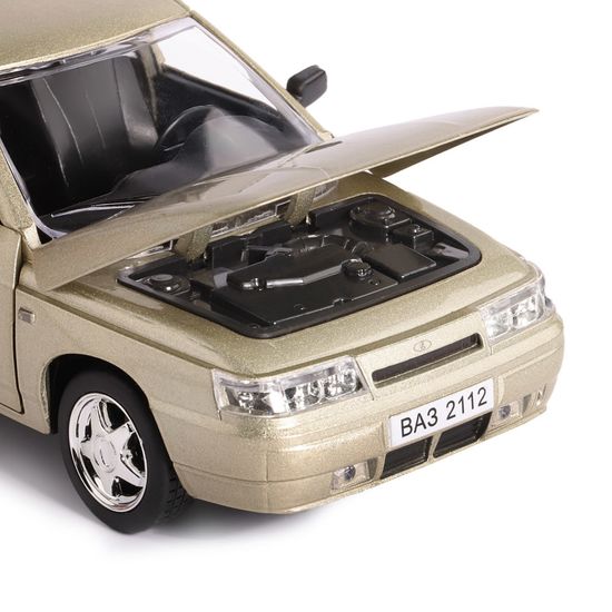 МОДЕЛЬ МАШИНЫ 1/22 ВАЗ 2112 ЗОЛОТОЙ