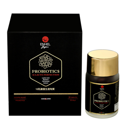 Инновационный метабиотик для восстановления микрофлоры кишечника в капсулах Lacto Perfection Enhel Japan