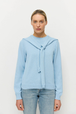 Джемпер из хлопка с кашемиром 2 в 1