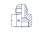 Соединение PS JIC 1.5/16 JIC1/2