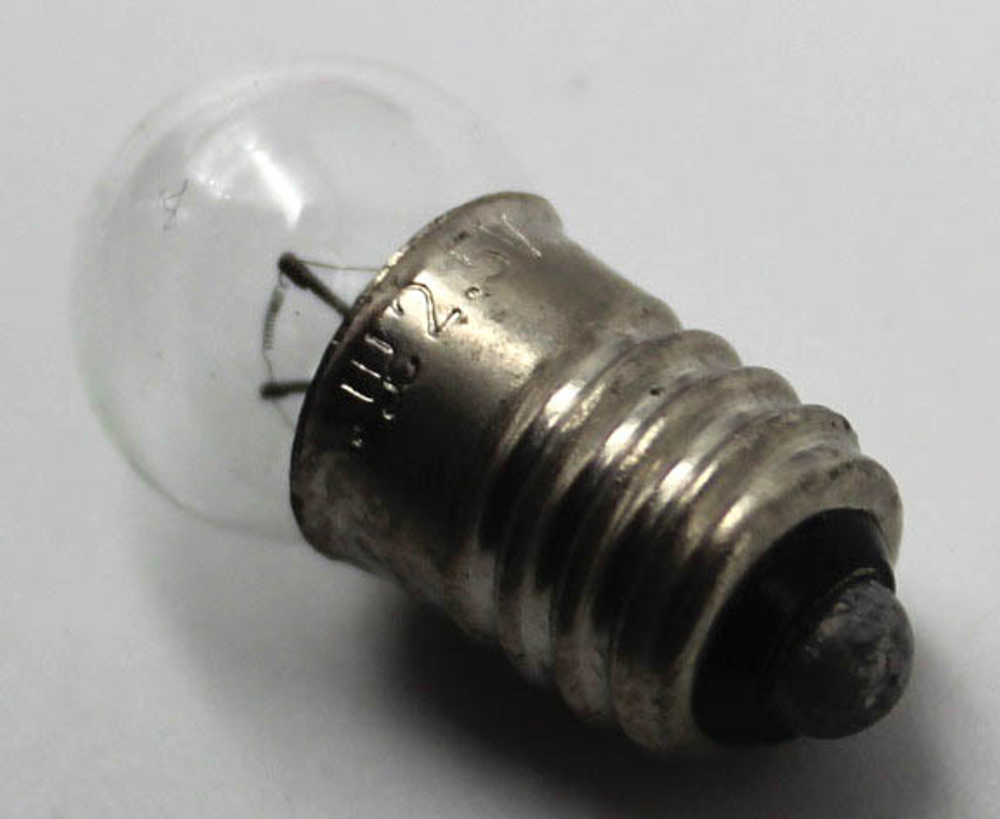 10шт Лампа накаливания "Сервис" миниатюрная МН 2,5-0,75, 2.5в, 1,87Вт, 0.75а, Е10/13