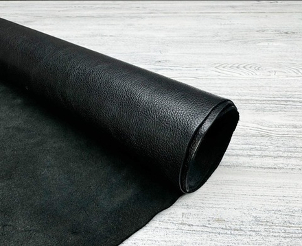 Colombiana Nero (1,4-1,6 мм), цв. Черный, натуральная кожа