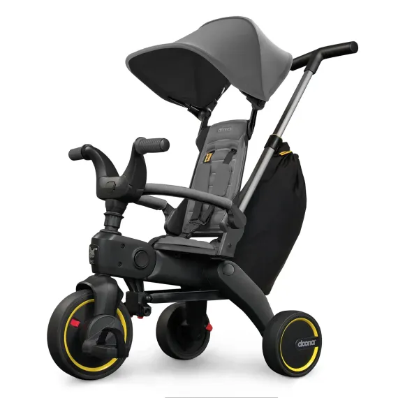 Складной трехколесный велосипед Doona Liki Trike S3, Grey Hound