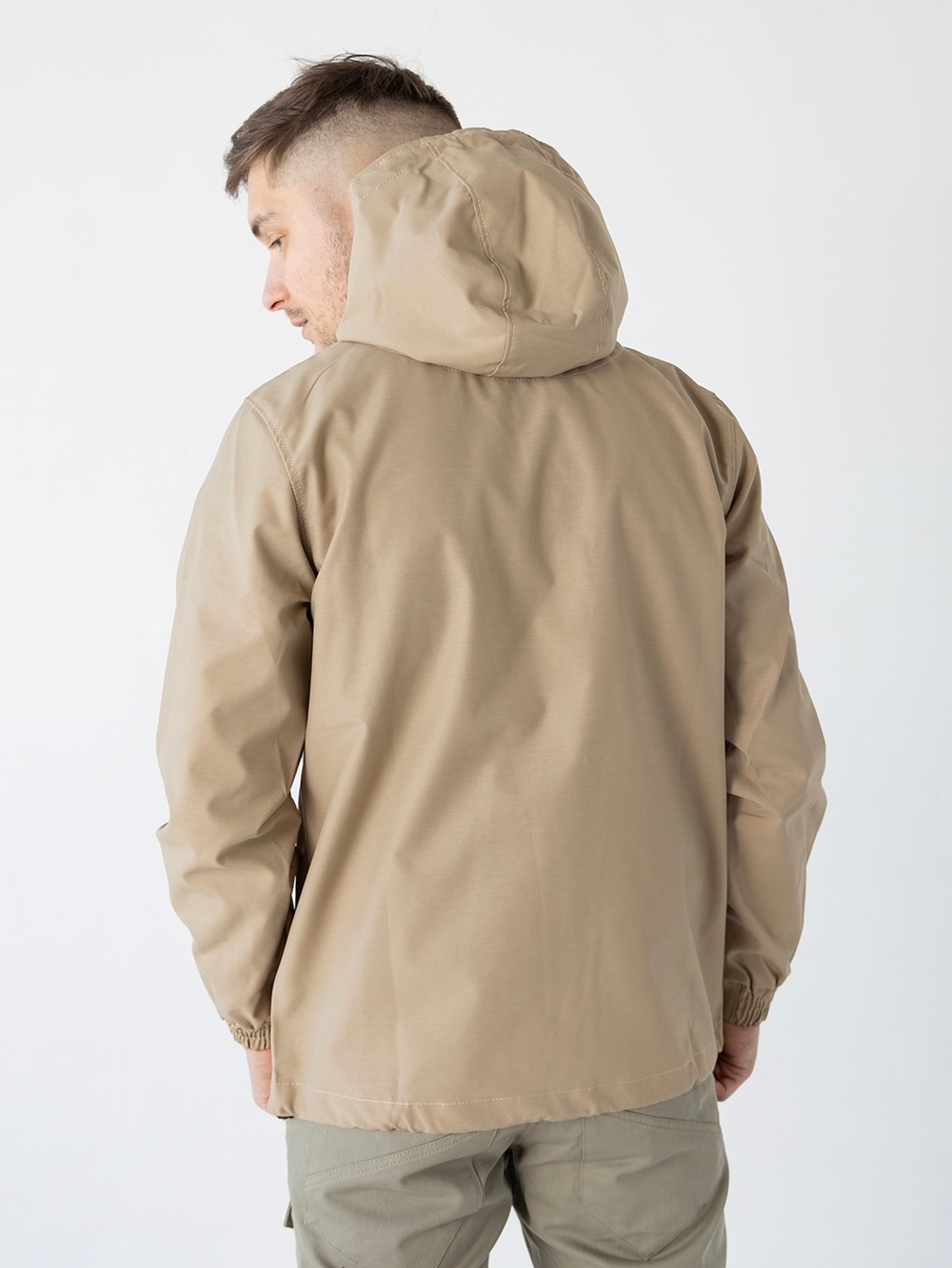 Анорак мужской без утеплителя бежевый Город Горький