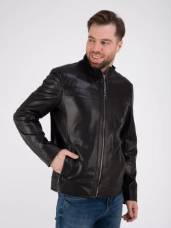 Кожаная куртка демисезонная