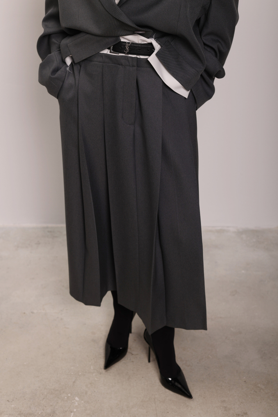 Юбка со складками