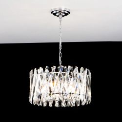 Citilux Ингвар CL334261 Люстра подвесная хрустальная Хром