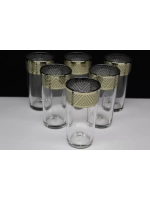 Стакан для напитков сока и воды высокие