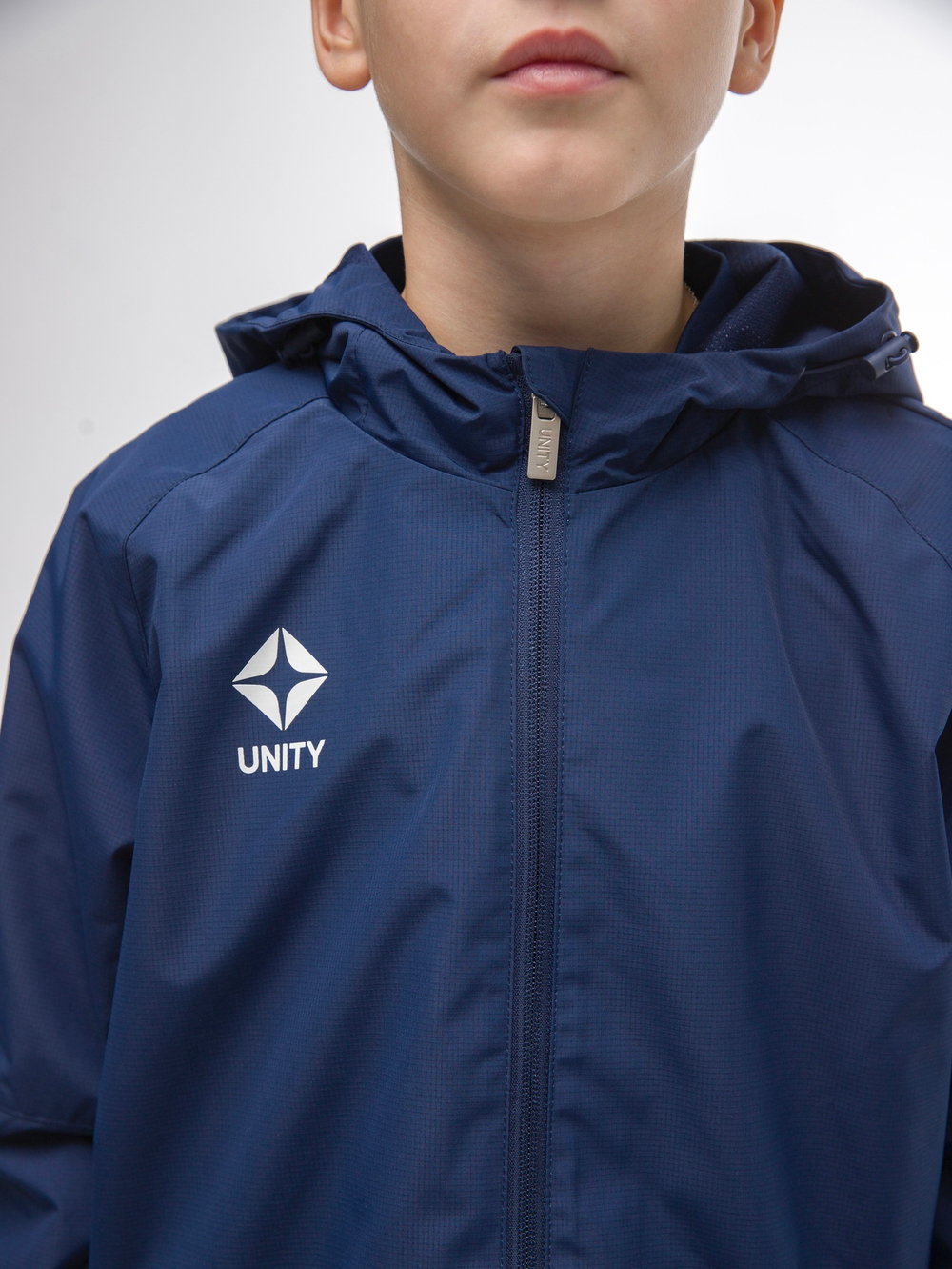 Куртка ветрозащитная детская Unity Elite темно-синий