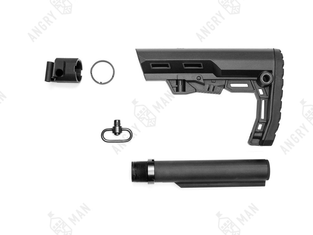 Комплект приклада без рукоятки, на складные АК и Сайга, на базе Alpha, K.Arma