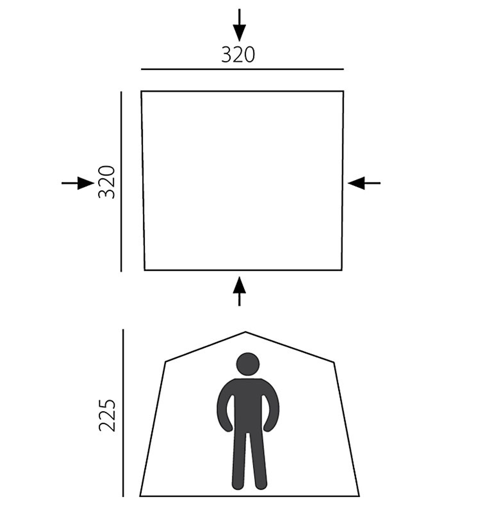Палатка-шатёр BTrace Grand [T0501]