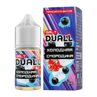 Жидкость DUALL EXTRA Salt 2% Light 30 ml - Холодная смородина