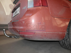 Фаркоп оцинкованный Galia V078A для Volvo S40 седан 2004-2012, Volvo V50 универсал 2004-2012(паспорт и сертификат в комплекте)(без электрики)
