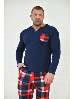 Пижама со штанами костюм домашний