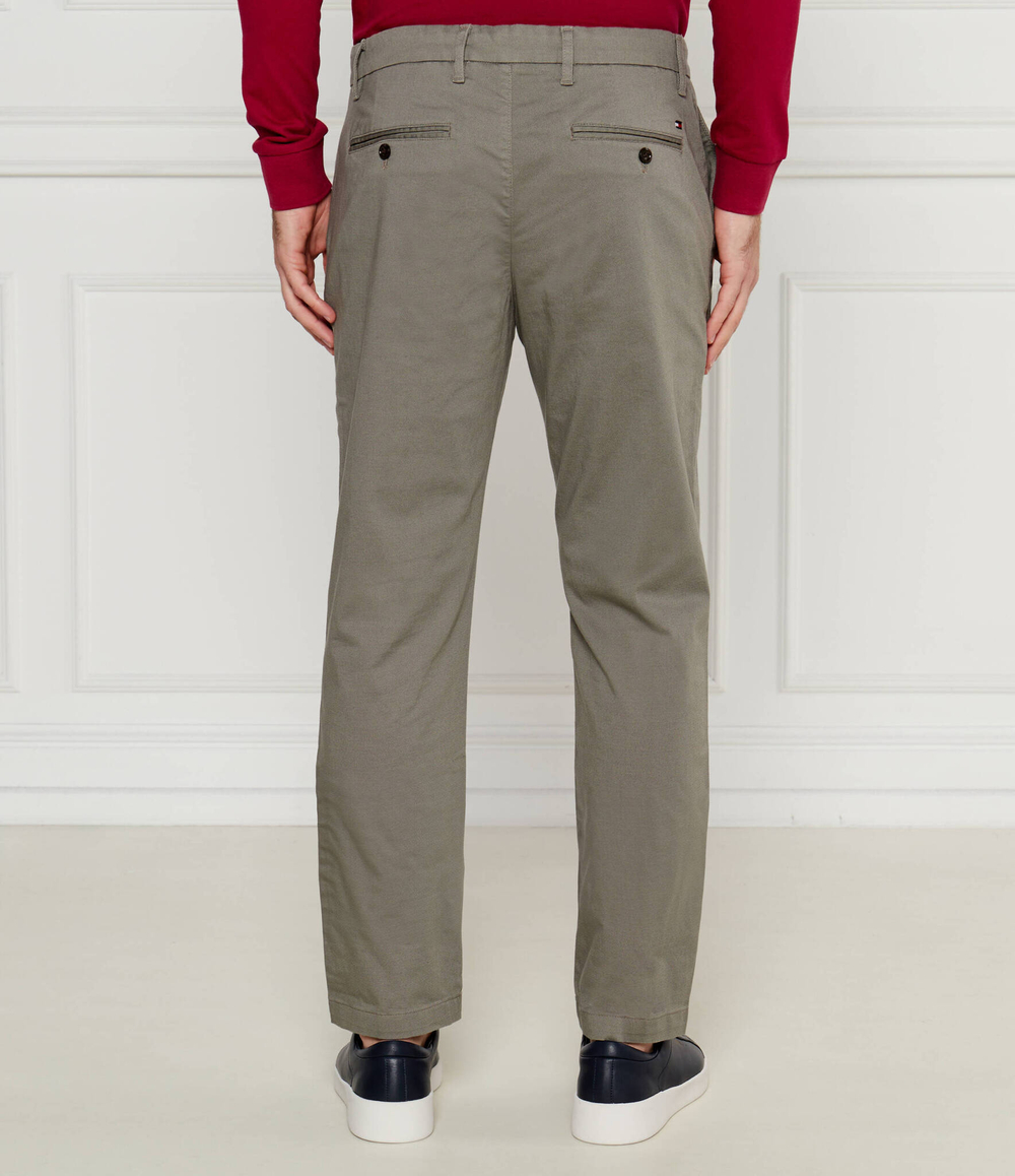 Чиносы Tommy Hilfiger - оливковый(MW0MW35637)