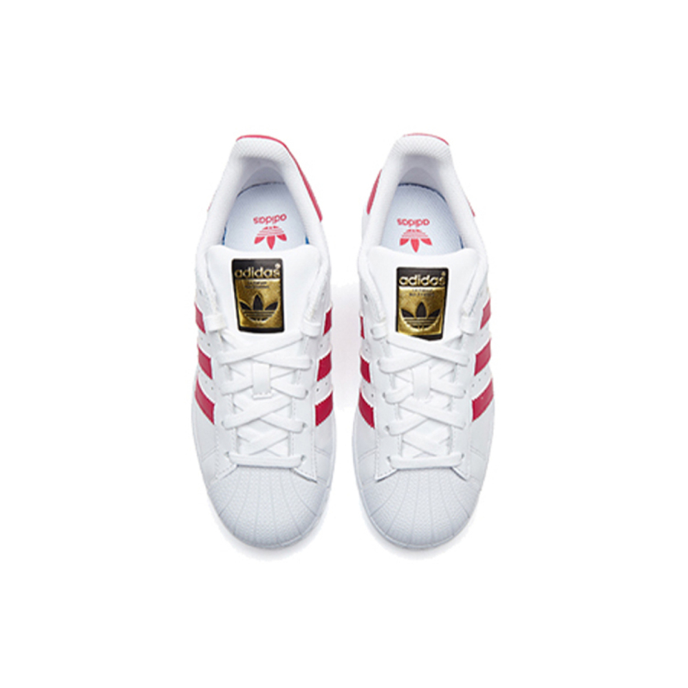 Кроссовки Adidas Originals Superstar White Pink Buzz