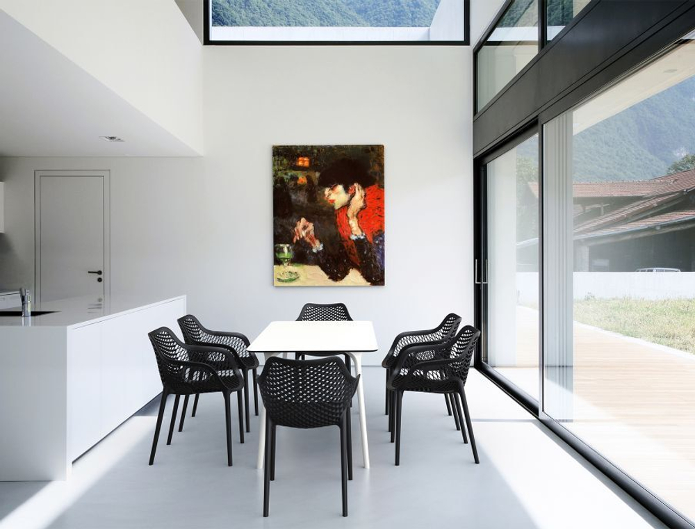 Кресло пластиковое Air XL Белое