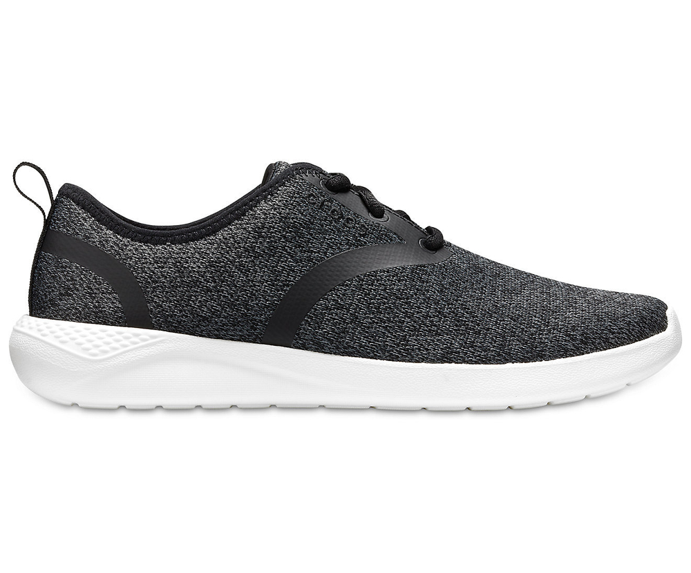 Кроссовки Crocs Men's LiteRide Lace-Up Черные