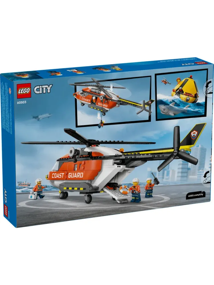 Конструктор City 60503 Вертолет береговой охраны