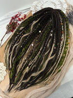 Фактурные войлочные дреды