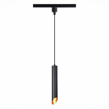 Подвесной однофазный трековый светильник 1*GU10 ST152.416.01 чёрный/золото ST-Luce