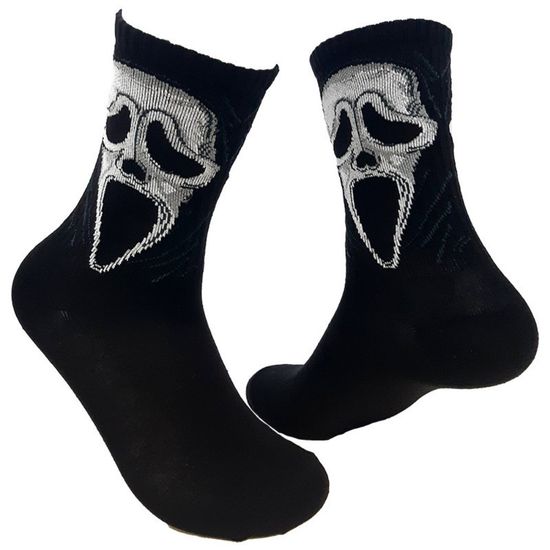 Носки "Крик. Маска", р-р 36-42 (серый)