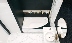 Ванна акриловая Roca CORFU  160x90 248573000 асимметричная левая