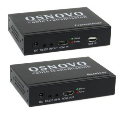 TLN-HiKM2+RLN-HiKM2 Удлинитель HDMI, ИК-сигнала, 2*USB