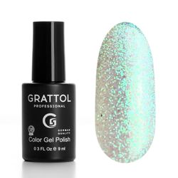 Grattol Гель-лак Opal Azure, 9мл
